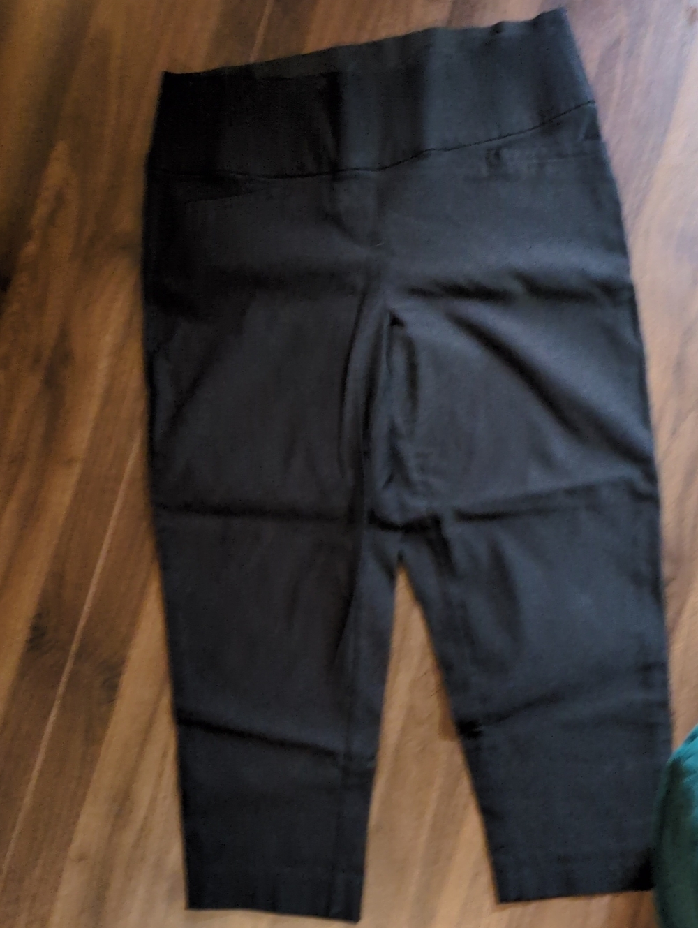 High-Waist Black Ponte Leggings - Women